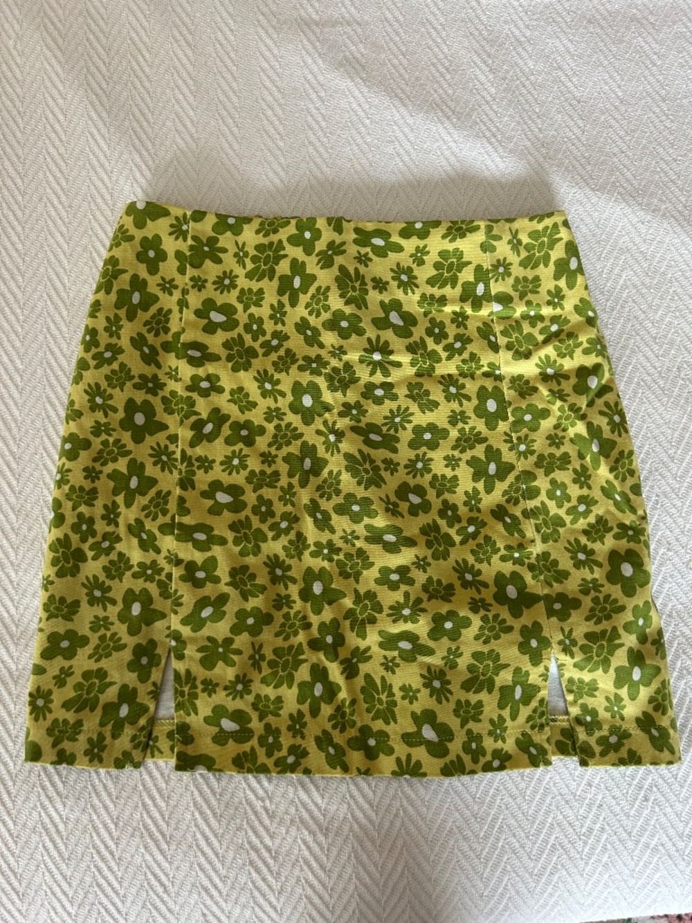 Boho Floral Mini Skirt
